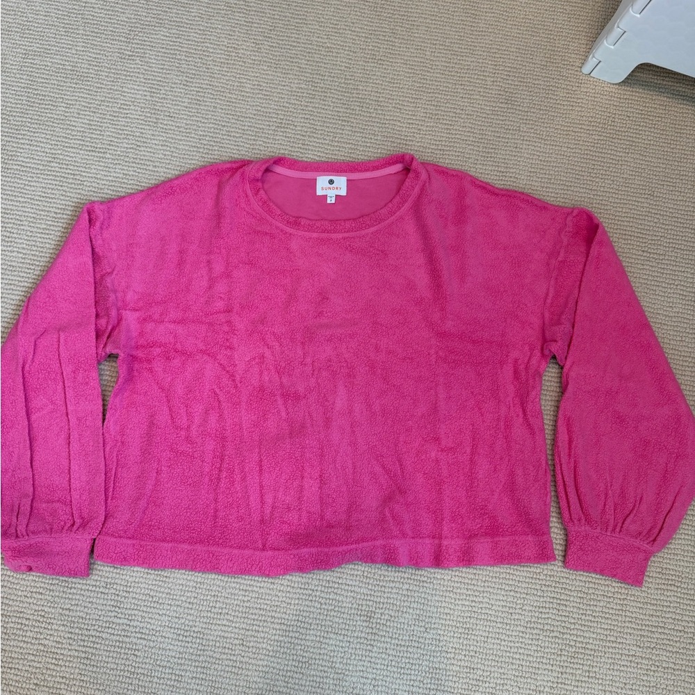 Sundry fuchsia pullover size 2(M)